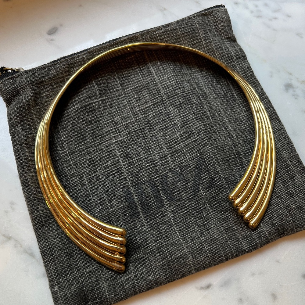 Annika Inez Trickle Layered Collar Necklace